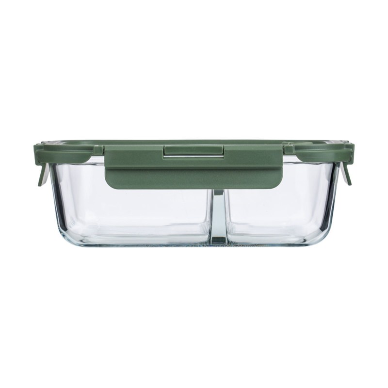 Estia ESTIA ΦΑΓΗΤΟΔΟΧΕΙΟ CLICK&SEAL 2 ΘΕΣΕΩΝ ΜΕ ΑΕΡΑΓΩΓΟ 1460ml OLIVE