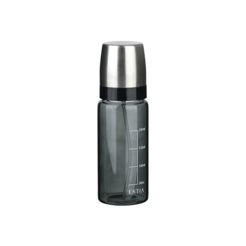 Estia ESTIA ΓΥΑΛΙΝΟ ΔΟΧΕΙΟ ΓΙΑ ΛΑΔΙ & ΞΥΔΙ 230ml ΜΕ ΡΟΗ ΚΑΙ ΚΕΦΑΛΗ ΨΕΚΑΣΜΟΥ