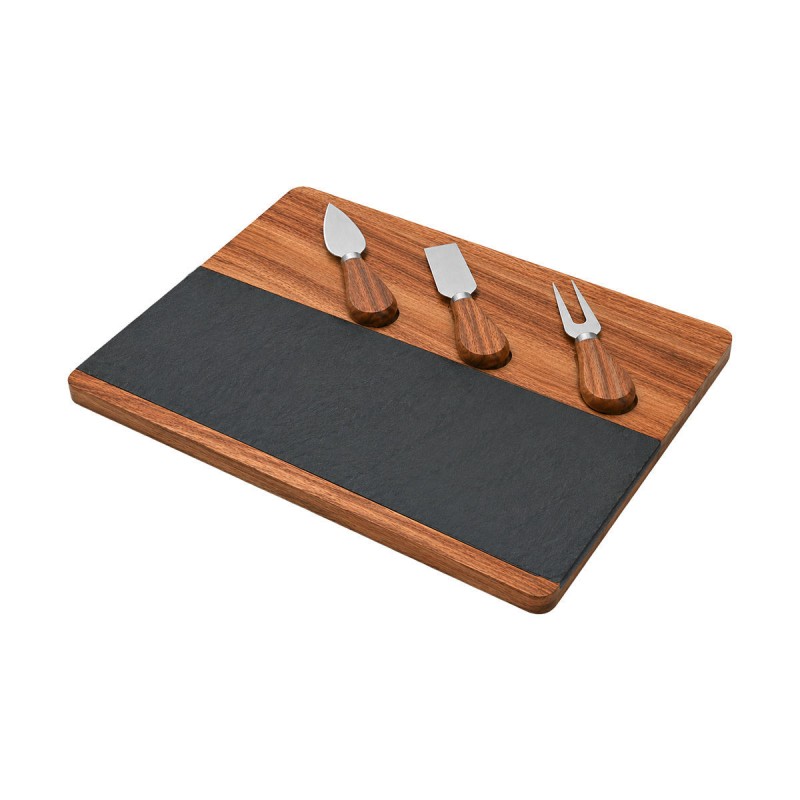 Estia ESTIA ΣΕΤ ΠΛΑΤΩ ΣΕΡΒΙΡΙΣΜΑΤΟΣ ALLURE 33x19x1.5cm ΜΕ 3 ΜΑΧΑΙΡΙΑ