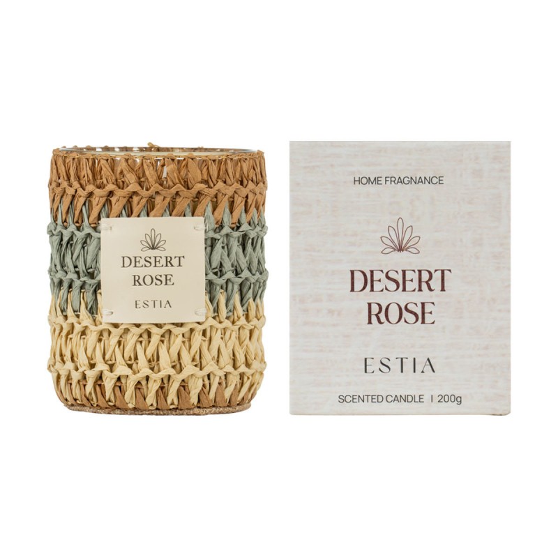 Estia ESTIA ΑΡΩΜΑΤΙΚΟ ΚΕΡΙ DESERT ROSER 200gr