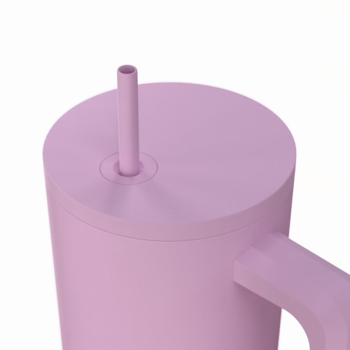 Estia ESTIA ΘΕΡΜΟΣ STRAW TUMBLER XL SAVE THE AEGEAN 900ml LAVENDER