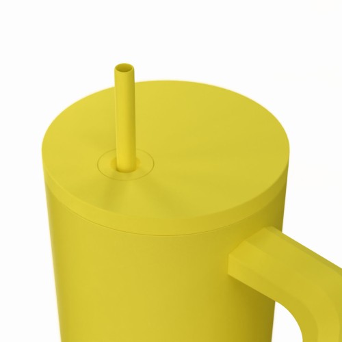 Estia ESTIA ΘΕΡΜΟΣ STRAW TUMBLER XL SAVE THE AEGEAN 900ml SUNBEAM