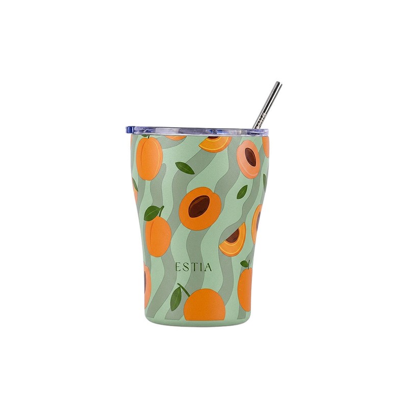 Estia ESTIA ΘΕΡΜΟΣ COFFEE MUG SAVE THE AEGEAN 350ml PEACH GARDEN