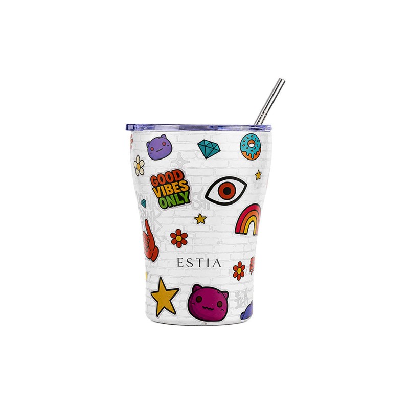 Estia ESTIA ΘΕΡΜΟΣ COFFEE MUG SAVE THE AEGEAN 350ml URBAN VIBES
