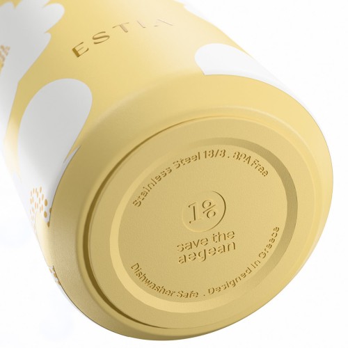 Estia ESTIA ΘΕΡΜΟΣ FLOW  SAVE THE AEGEAN 500ml YELLOW DAISY