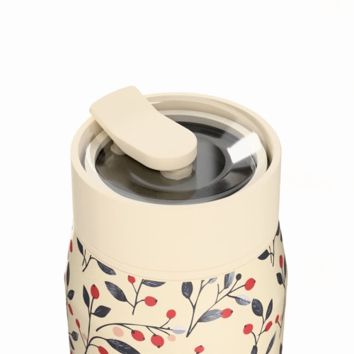 Estia ESTIA ΘΕΡΜΟΣ LENS SAVE THE AEGEAN 360ml BLOOM BEIGE