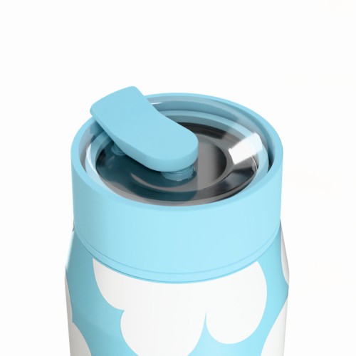 Estia ESTIA ΘΕΡΜΟΣ LENS SAVE THE AEGEAN 360ml BLUE DAISY