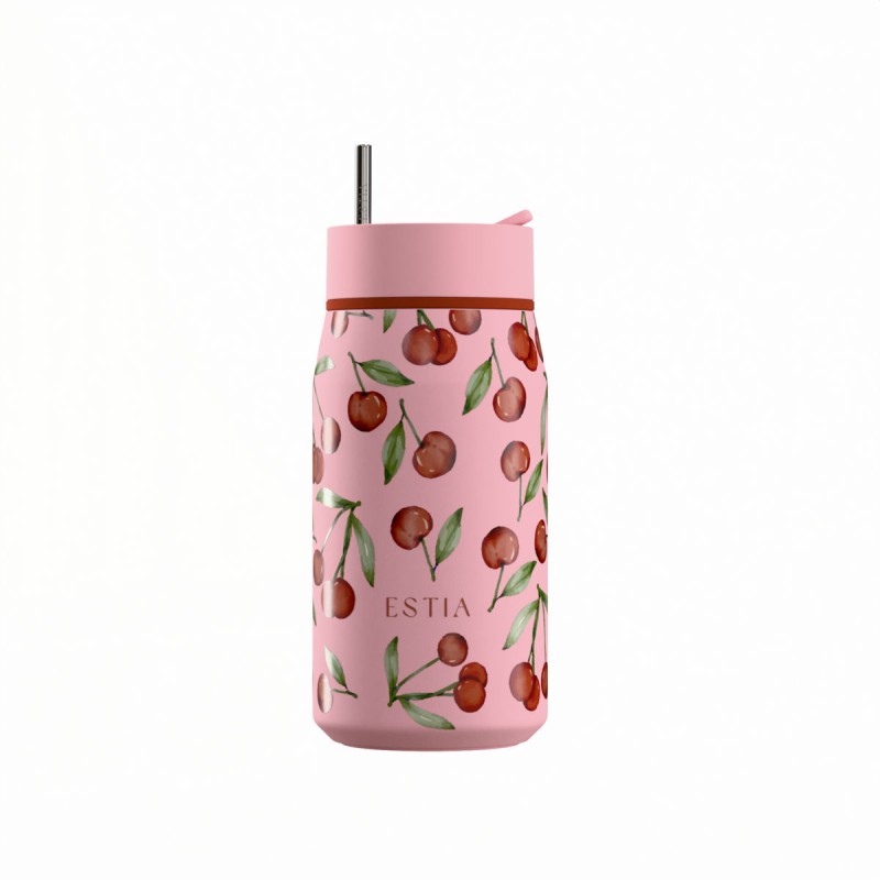 Estia ESTIA ΘΕΡΜΟΣ LENS SAVE THE AEGEAN 360ml CHERRY ROSE