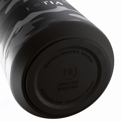 Estia ESTIA ΘΕΡΜΟΣ LENS SAVE THE AEGEAN 360ml DARK CAMO