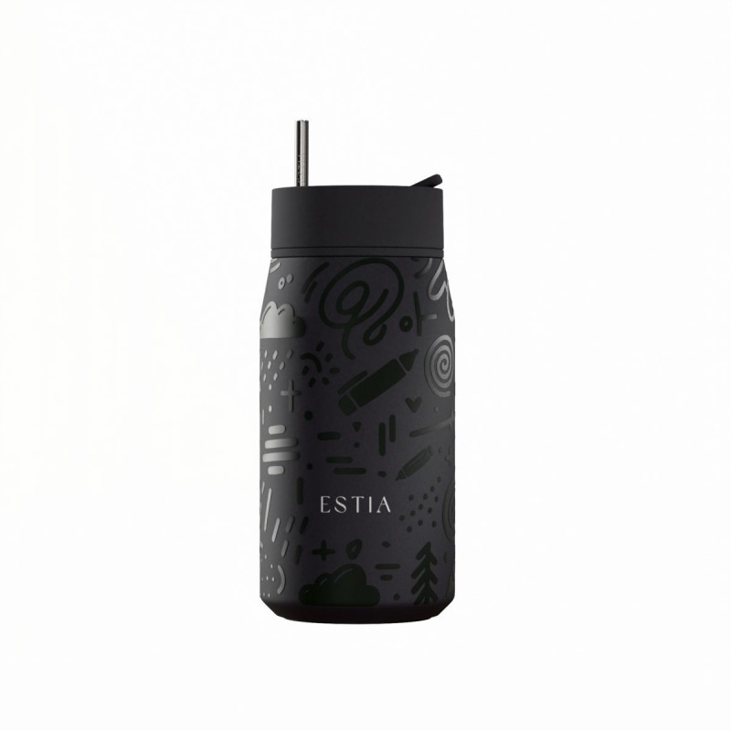 Estia ESTIA ΘΕΡΜΟΣ LENS SAVE THE AEGEAN 360ml NOIR ECHO