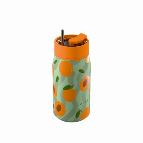 Estia ESTIA ΘΕΡΜΟΣ LENS SAVE THE AEGEAN 360ml PEACH GARDEN