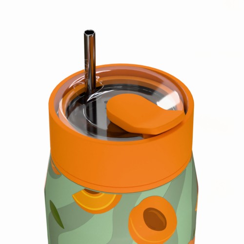Estia ESTIA ΘΕΡΜΟΣ LENS SAVE THE AEGEAN 360ml PEACH GARDEN
