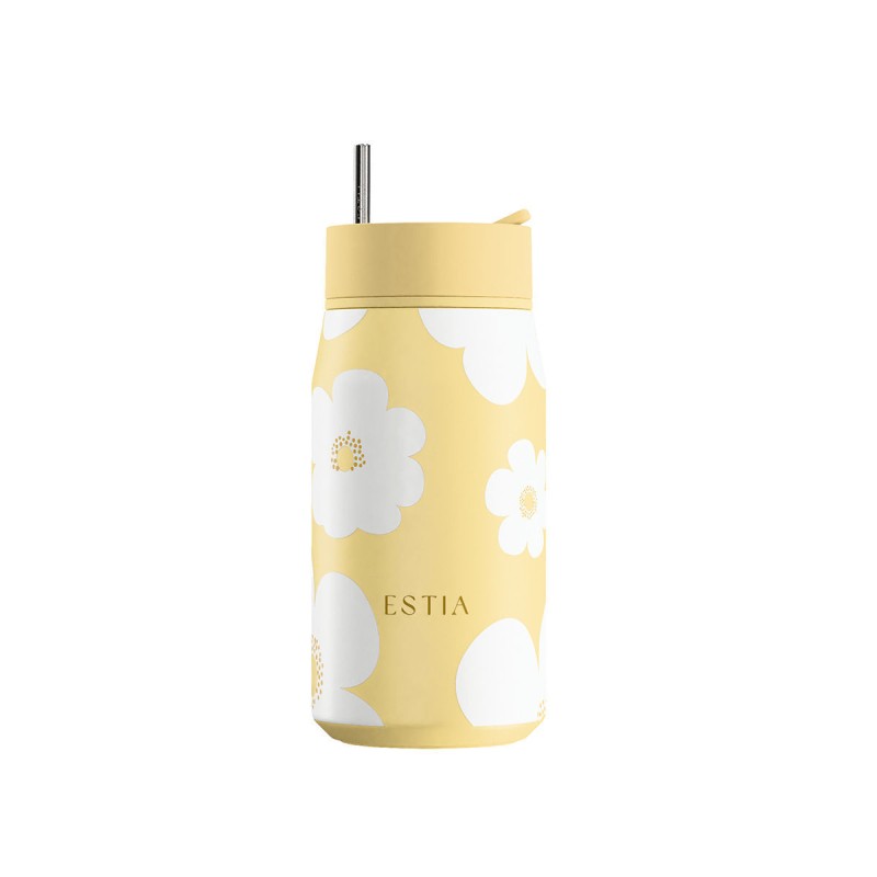Estia ESTIA ΘΕΡΜΟΣ LENS SAVE THE AEGEAN 360ml YELLOW DAISY