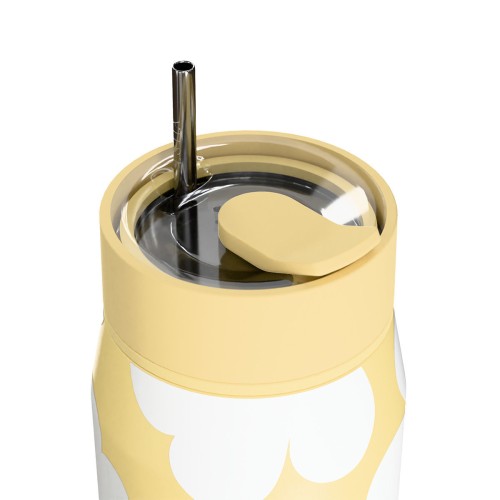 Estia ESTIA ΘΕΡΜΟΣ LENS SAVE THE AEGEAN 360ml YELLOW DAISY