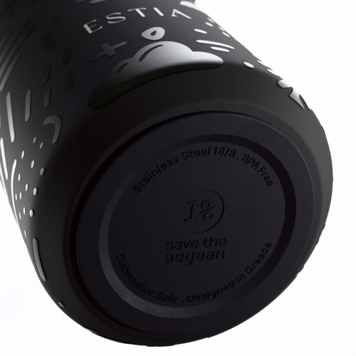 Estia ESTIA ΘΕΡΜΟΣ PULSE  SAVE THE AEGEAN 500ml NOIR ECHO