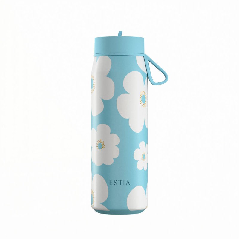 Estia ESTIA ΘΕΡΜΟΣ PULSE  SAVE THE AEGEAN 500ml BLUE DAISY