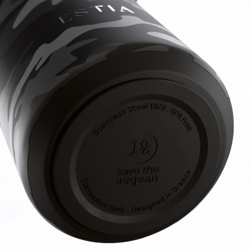 Estia ESTIA ΘΕΡΜΟΣ PULSE  SAVE THE AEGEAN 500ml DARK CAMO