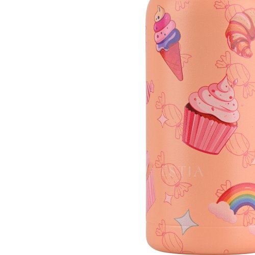 Estia ESTIA ΘΕΡΜΟΣ ΠΑΙΔΙΚΟ WONDER BOTTLE SAVE THE AEGEAN 350ml CANDY SKY