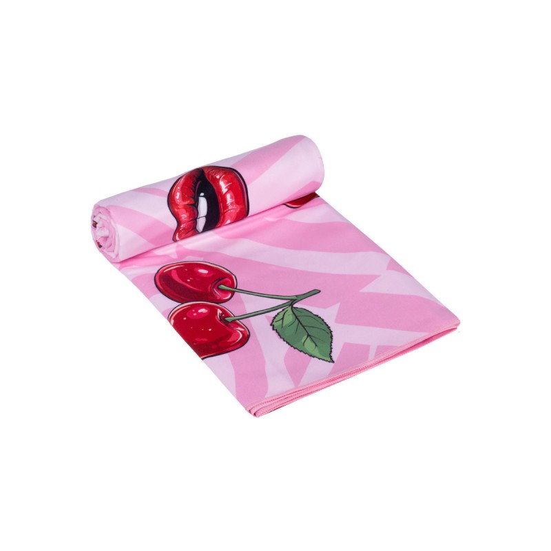 Estia ESTIA ΠΕΤΣΕΤΑ ΘΑΛΑΣΣΗΣ MICROFIBER ΜΕ ΤΣΑΝΤΑΚΙ BLUSH POP