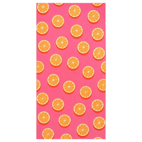 Estia ESTIA ΠΕΤΣΕΤΑ ΘΑΛΑΣΣΗΣ MICROFIBER ΜΕ ΤΣΑΝΤΑΚΙ ORANGE POP