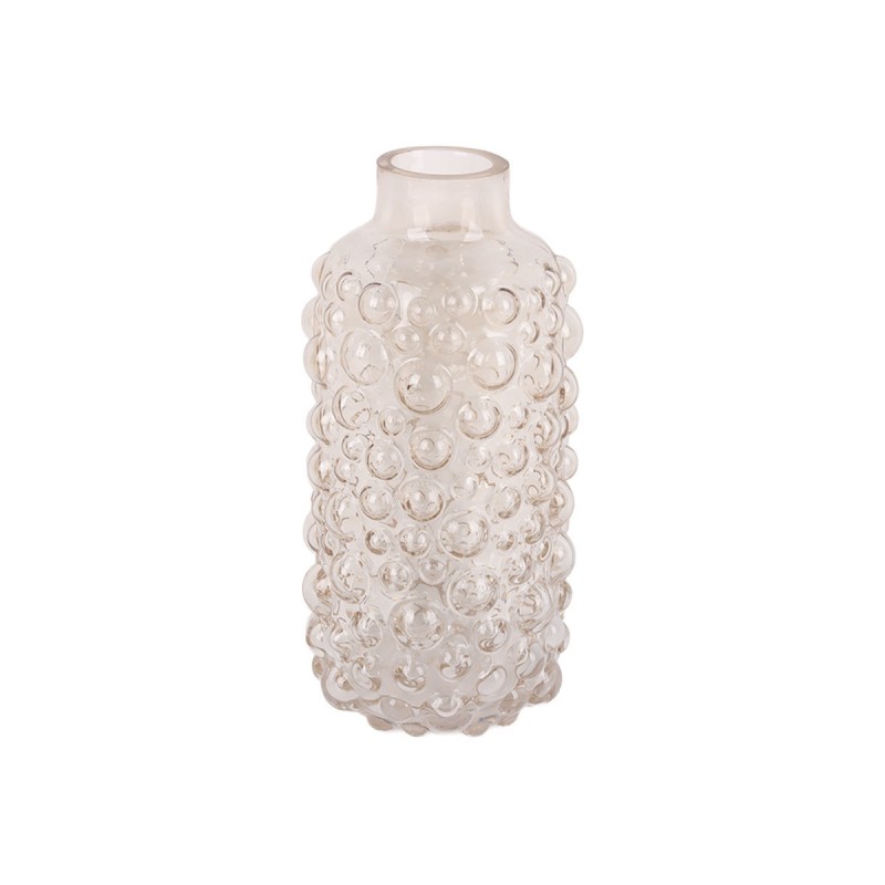 Estia ESTIA ΔΙΑΚΟΣΜΗΤΙΚΟ ΓΥΑΛΙΝΟ ΒΑΖΟ BUBBLE 24.5cm ΜΕΛΙ
