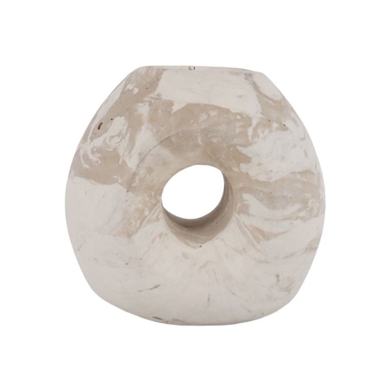 Estia ESTIA ΤΣΙΜΕΝΤΕΝΙΟ ΚΗΡΟΠΗΓΙΟ PETRA ΚΡΕΜ 10,5x8,5x10cm
