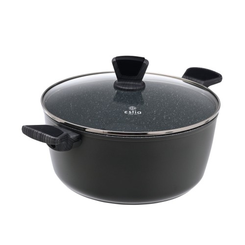 Estia Κατσαρόλα Cuisson αντικολλητική πρεσσαριστού αλουμινίου 28cm