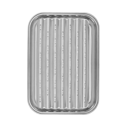 Estia Δίσκος ψησίματος BARBEQUE ανοξείδωτος 34x24cm