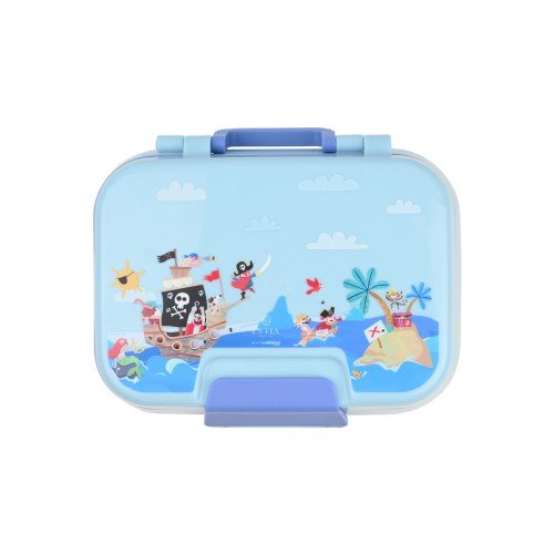 Estia Παιδικό φαγητοδοχείο SAVE THE AEGEAN 1030ml 2 επιπέδων Treasure Quest