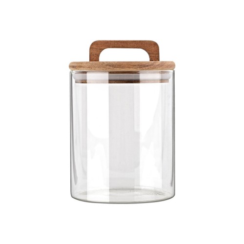 Estia ESTIA ΔΟΧΕΙΟ ΑΠΟΘΗΚΕΥΣΗΣ ALLURE ΓΥΑΛΙΝΟ 650ml 10x10x14.8cm