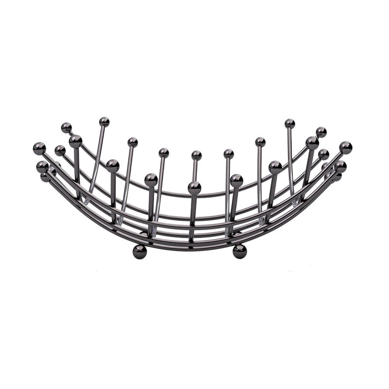 Estia ESTIA ΦΡΟΥΤΙΕΡΑ ELEGANT NICKEL BLACK ΑΠΟ ΚΡΑΜΑ ΨΕΥΔΑΡΓΥΡΟΥ