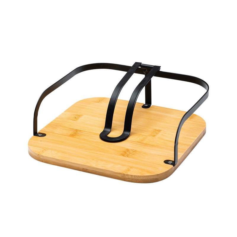 Estia ESTIA ΧΑΡΤΟΠΕΤΣΕΤΟΘΗΚΗ BAMBOO ESSENTIALS ΤΕΤΡΑΓΩΝΗ ΜΕΤΑΛΛΙΚΗ