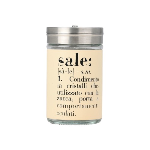 Estia ΔΟΧΕΙΟ ΓΙΑ ΑΛΑΤΙ ALLURE ΓΥΑΛΙΝΟ 4.8x8.2cm ΜΠΕΖ