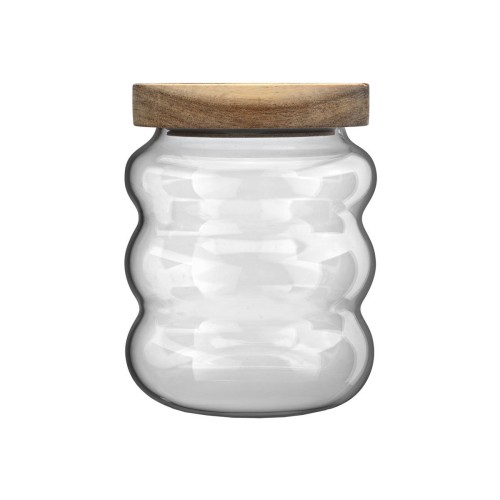 Estia Δοχείο αποθήκευσης ALLURE γυάλινο 500ml 9.5x9.5x12cm