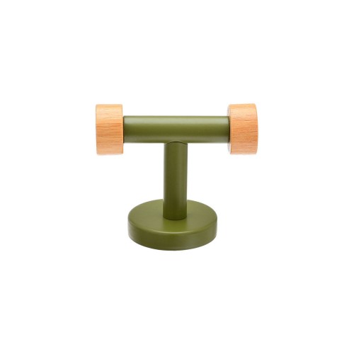 Estia ESTIA ΚΡΕΜΑΣΤΡΑ ΕΠΙΤΟΙΧΙΑ OLIVE SERIES ΔΙΠΛΗ ΜΕΤΑΛΛΙΚΗ/BAMBOO ΛΑΔΙ