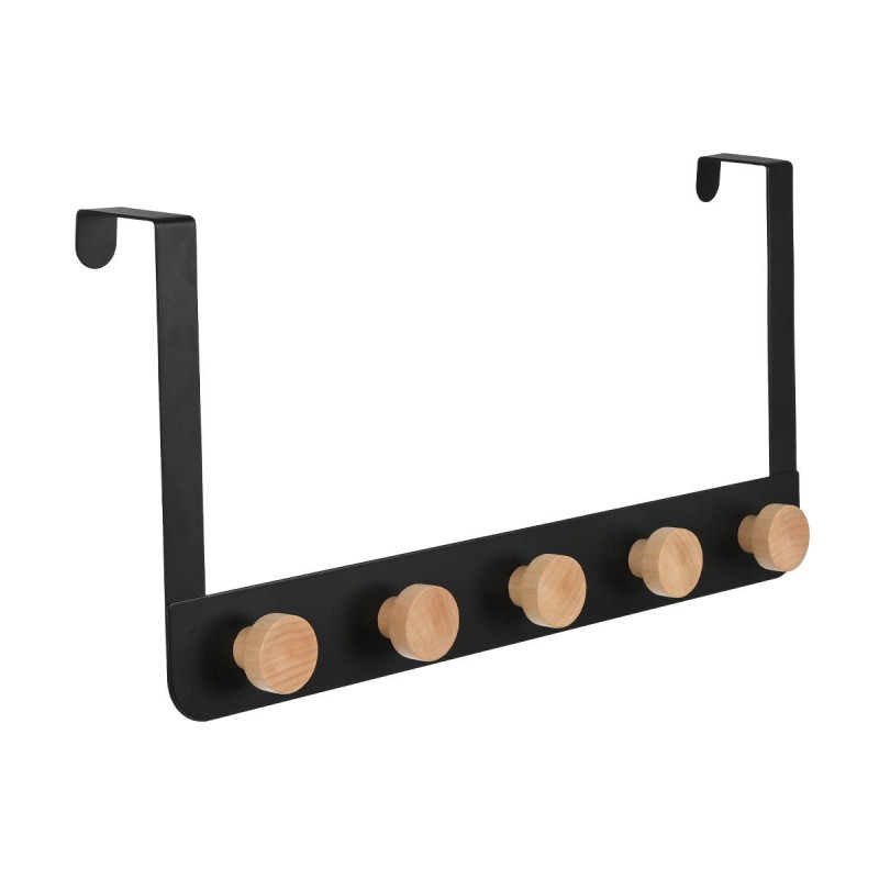 Estia ESTIA ΚΡΕΜΑΣΤΡΑ ΠΟΡΤΑΣ ΠΕΝΤΑΠΛΗ ΜΕΤΑΛΛΙΚΗ ΜΑΥΡΗ