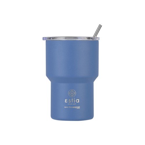 Estia ESTIA ΘΕΡΜΟΣ MUG LITE SAVE THE AEGEAN 400ml DENIM BLUE