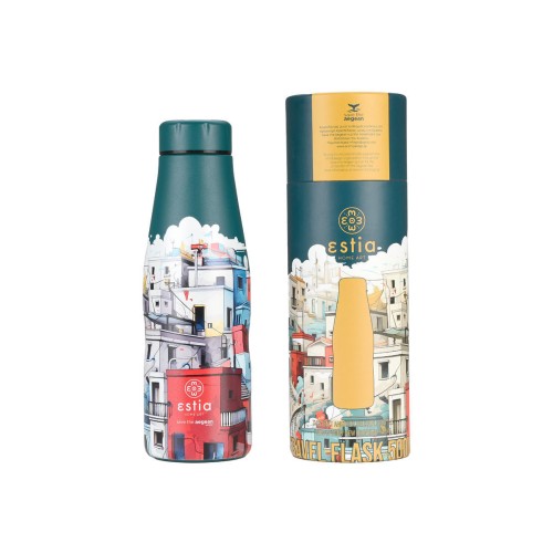 Estia ESTIA ΘΕΡΜΟΣ TRAVEL FLASK SAVE THE AEGEAN 500ml URBAN MYTHOS