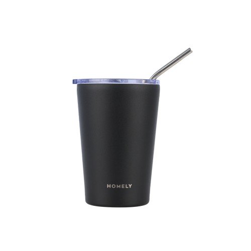 Estia Θερμός Mug HOMELY  400ml Midnight Black