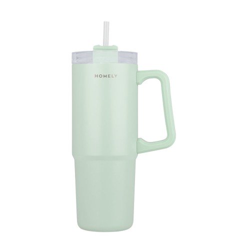 Estia Θερμός Strw Tumbler HOMELY  900ml Seafoam