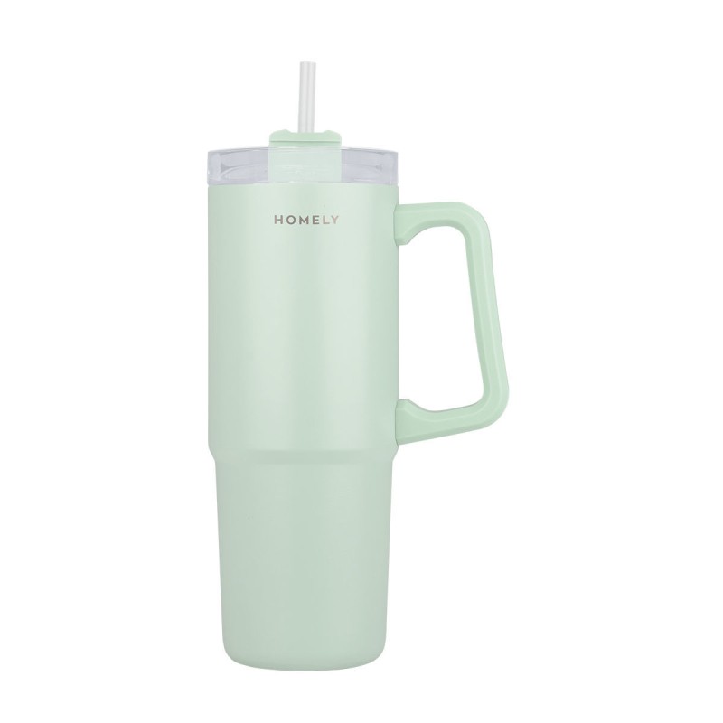 Estia Θερμός Strw Tumbler HOMELY  900ml Seafoam