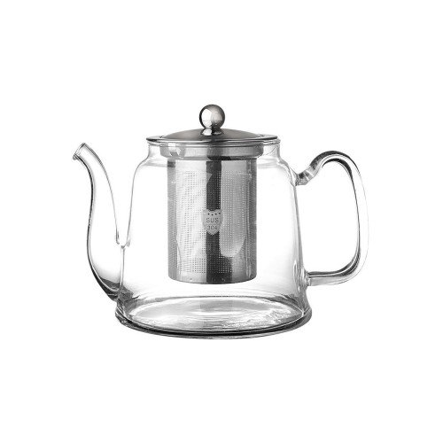 Estia ESTIA ΤΣAΓΙΕΡΑ ΓΥΑΛΙΝΗ 1000ml ΜΕ ΑΝΟΞΕΙΔΩΤΟ ΦΙΛΤΡΟ