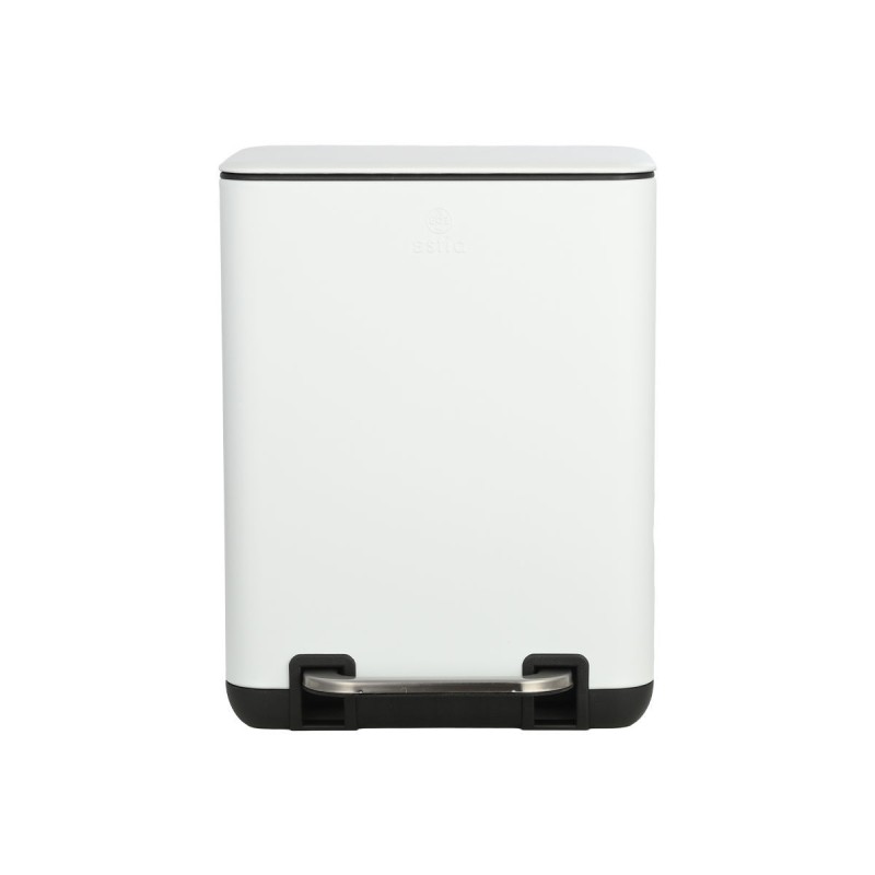 Estia ESTIA ΧΑΡΤΟΔΟΧΕΙΟ ΜΠΑΝΙΟΥ CUBIC SOFT CLOSE 6lt ΛΕΥΚΟ