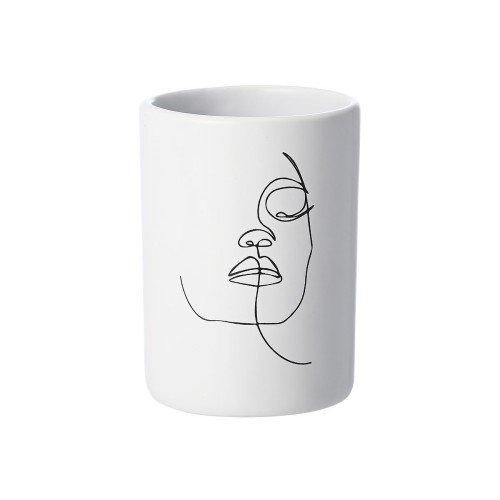 Estia Ποτηράκι μπάνιου LINE ART Λευκό