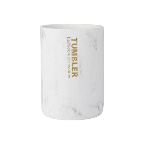Estia Ποτηράκι μπάνιου MARBLE Ρητίνης
