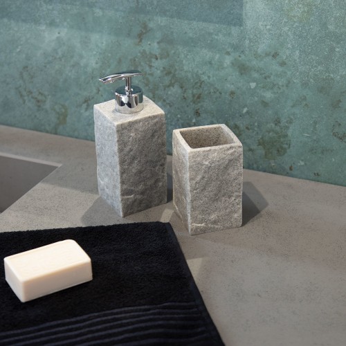 Estia Ποτηράκι μπάνιου ROCK Ρητίνης Γκρί