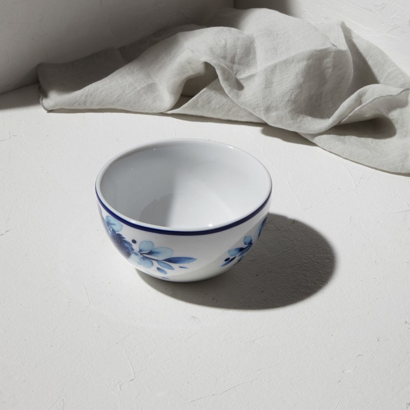 Estia ESTIA ΜΠΟΛ BLUE ROSE ΠΟΡΣΕΛΑΝΙΝΟ 14cm