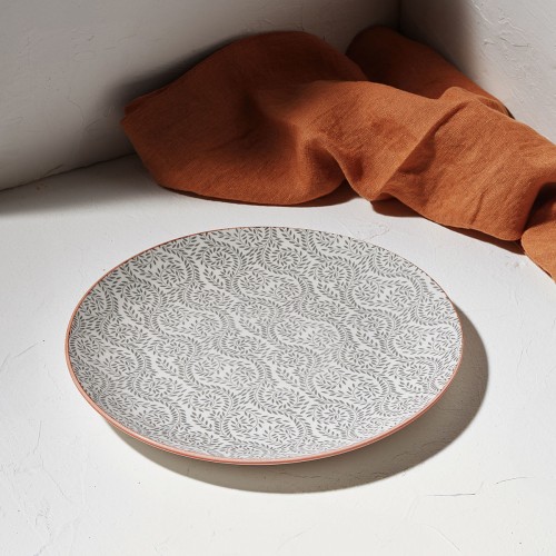 Estia ESTIA ΠΙΑΤΟ ΡΗΧΟ VINES ΠΟΡΣΕΛΑΝΙΝΟ 27cm