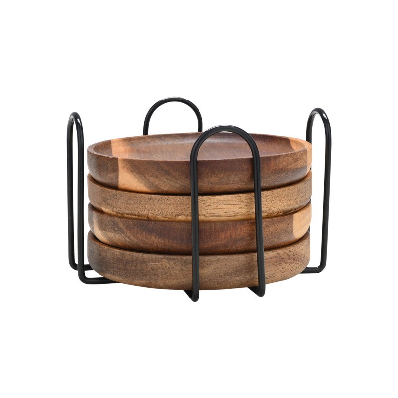 Estia Σουβέρ Allure 10x1.5cm με μεταλλική βάση Σετ 4 τεμ.