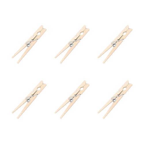 Estia Μανταλάκια ξύλινα 24 τεμ.